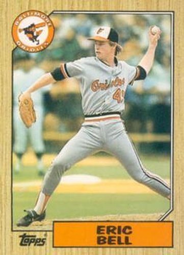 #3T Eric Bell - Baltimore Orioles - 1987 Topps Traded Baseball