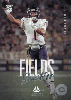 #203 Justin Fields - Chicago Bears - 2021 Panini Chronicles - Luminance Update Rookies Football