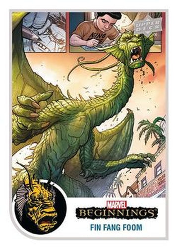 #3 Fin Fang Foom - 2022 Upper Deck Marvel Beginnings