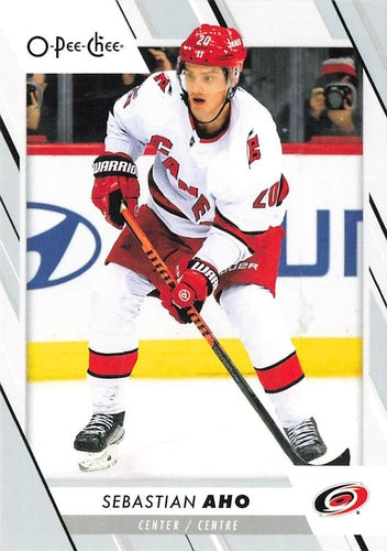#3 Sebastian Aho - Carolina Hurricanes - 2023-24 O-Pee-Chee Hockey