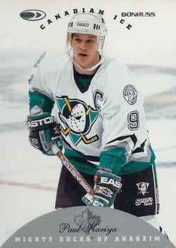 #3 Paul Kariya - Anaheim Mighty Ducks - 1996-97 Donruss Canadian Ice Hockey