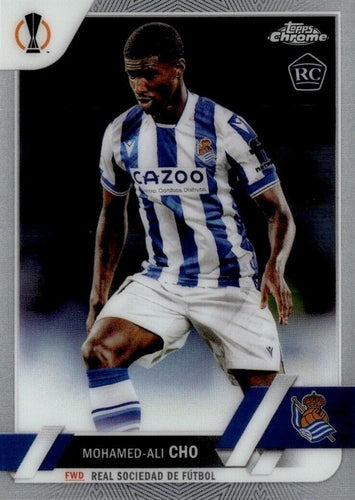 #3 Mohamed-Ali Cho - Real Sociedad - 2022-23 Topps Chrome UEFA Club Competitions Soccer