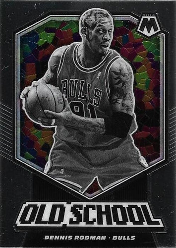#3 Dennis Rodman - Chicago Bulls - 2019-20 Panini Mosaic - Old School Basketball