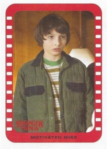 #3 Motivated Mike - 2018 Topps Stranger Things Scenes Stickers