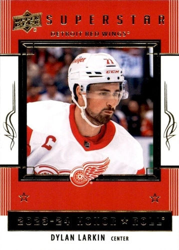 #HR-3 Dylan Larkin - Detroit Red Wings - 2023-24 Upper Deck - Honor Roll Hockey