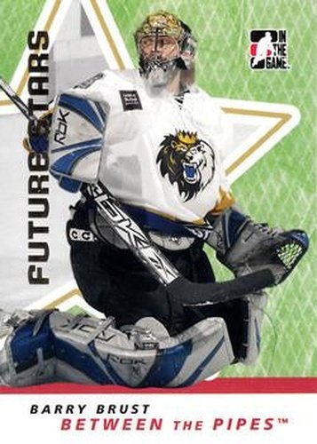 #3 Barry Brust - Manchester Monarchs - 2006-07 In The Game Between The Pipes Hockey