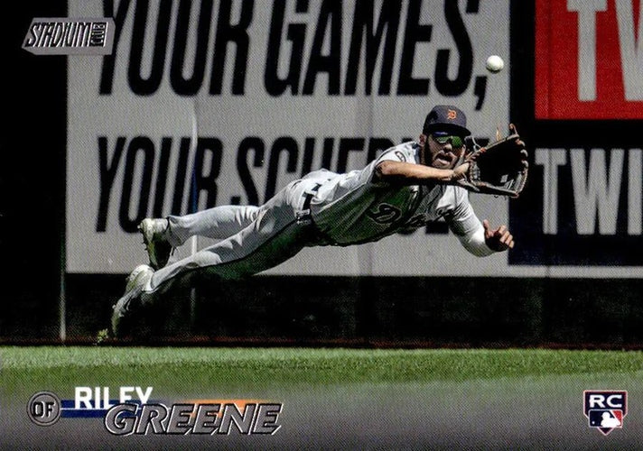 #3 Riley Greene - Detroit Tigers - 2023 Stadium Club Baseball