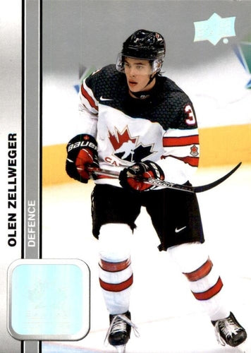 #3 Olen Zellweger - Canada - 2023 Upper Deck Team Canada Juniors Hockey