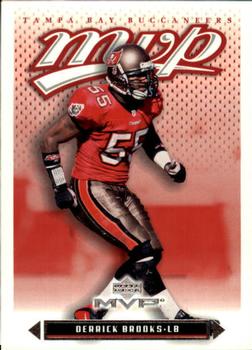 #3 Derrick Brooks - Tampa Bay Buccaneers - 2003 Upper Deck MVP Football