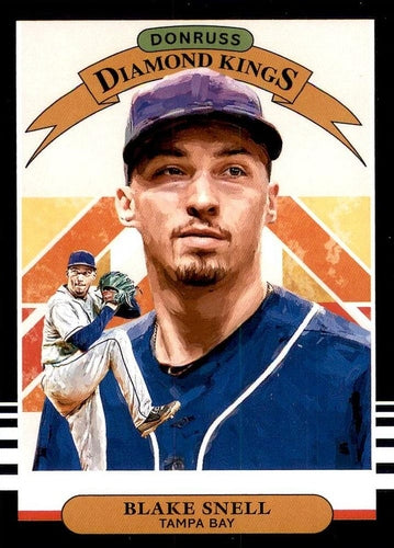 #3 Blake Snell - Tampa Bay Rays - 2019 Donruss Baseball