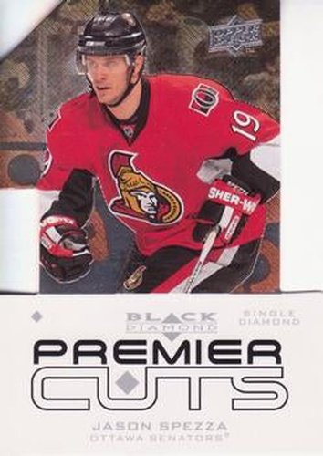 #PDC3 Jason Spezza - Ottawa Senators - 2008-09 Upper Deck Black Diamond - Premier Die Cut Hockey