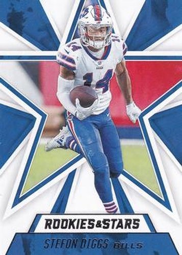 #3 Stefon Diggs - Buffalo Bills - 2020 Panini Rookies & Stars Football