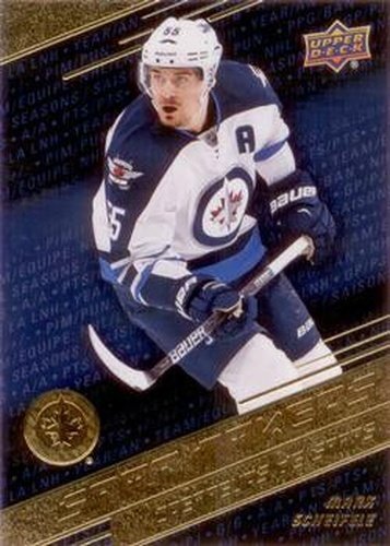 #SM-3 Mark Scheifele - Winnipeg Jets - 2017-18 Upper Deck Tim Hortons - Stat Makers Hockey