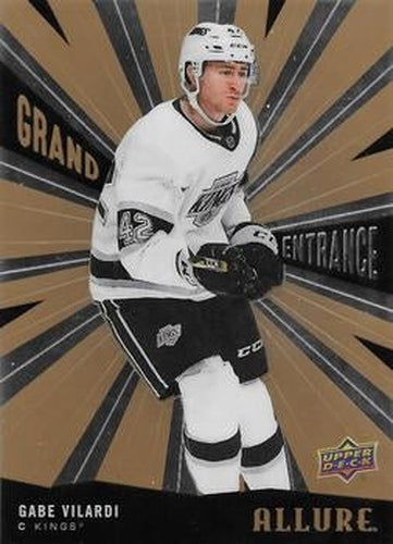 #GE-3 Gabe Vilardi - Los Angeles Kings - 2020-21 Upper Deck Allure - Grand Entrance Hockey