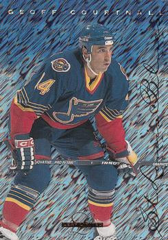 #3 Geoff Courtnall - St. Louis Blues - 1995-96 Leaf Limited Hockey