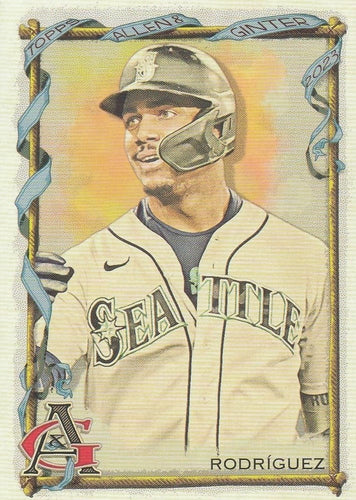 #3 Julio Rodríguez - Seattle Mariners - 2023 Topps Allen & Ginter Baseball