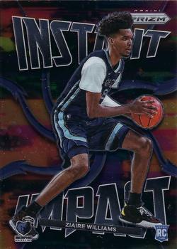 #3 Ziaire Williams - Memphis Grizzlies - 2021-22 Panini Prizm - Instant Impact Basketball