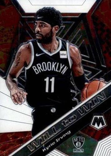 #3 Kyrie Irving - Brooklyn Nets - 2019-20 Panini Mosaic - Will to Win Basketball