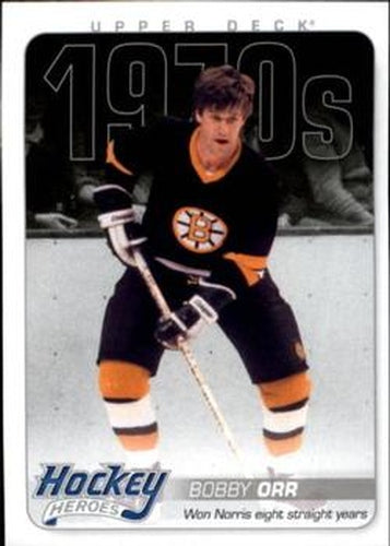 #HH29 Bobby Orr - Boston Bruins - 2011-15 Upper Deck - Hockey Heroes