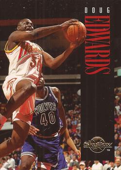 #3 Doug Edwards - Atlanta Hawks - 1994-95 SkyBox Premium Basketball