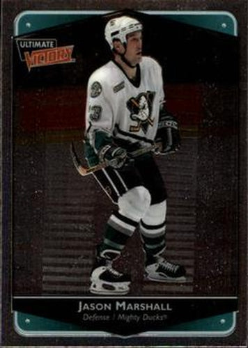 #3 Jason Marshall - Anaheim Mighty Ducks - 1999-00 Upper Deck Ultimate Victory Hockey