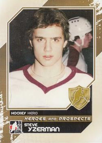 #3 Steve Yzerman - Peterborough Petes - 2010-11 In The Game Heroes and Prospects Hockey