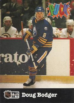 #3 Doug Bodger - Buffalo Sabres - 1991-92 Pro Set PUCK Hockey