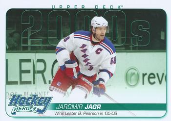 #HH68 Jaromir Jagr - New York Rangers - 2011-15 Upper Deck - Hockey Heroes