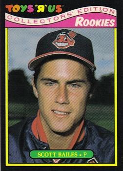 #3 Scott Bailes - Cleveland Indians - 1987 Topps Toys "R" Us Rookies Baseball