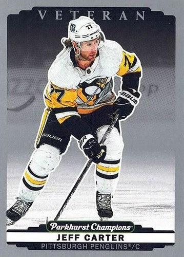 #3 Jeff Carter - Pittsburgh Penguins - 2022-23 Parkhurst Champions - Silver Hockey