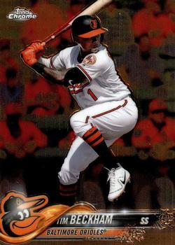 #3 Tim Beckham - Baltimore Orioles - 2018 Topps Chrome Baseball