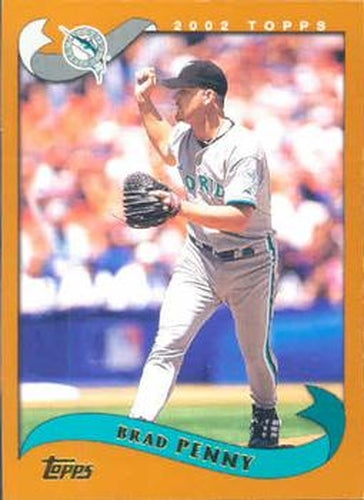 #3 Brad Penny - Florida Marlins - 2002 Topps Baseball