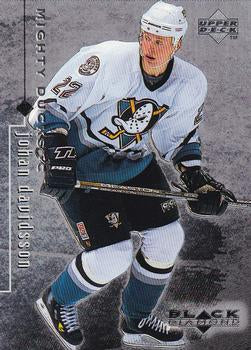 #3 Johan Davidsson - Anaheim Mighty Ducks - 1998-99 Upper Deck Black Diamond Hockey