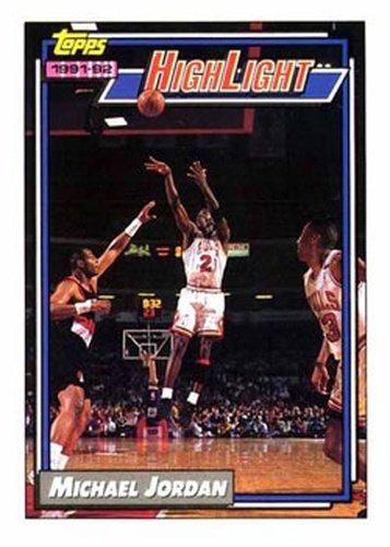 #3 Michael Jordan - Chicago Bulls - 1992-93 Topps Basketball