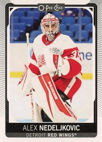 #603 Alex Nedeljkovic - Detroit Red Wings - 2021-22 O-Pee-Chee Hockey