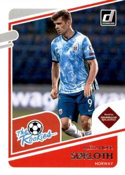 #3 Alexander Sorloth - Norway - 2021-22 Donruss Road to FIFA World Cup Qatar 2022 - The Rookies Soccer