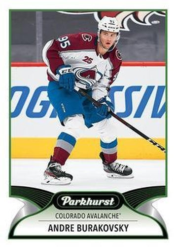 #3 Andre Burakovsky - Colorado Avalanche - 2021-22 Parkhurst Hockey