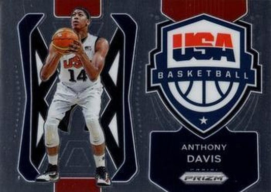 #3 Anthony Davis - USA - 2021-22 Panini Prizm - USA Basketball