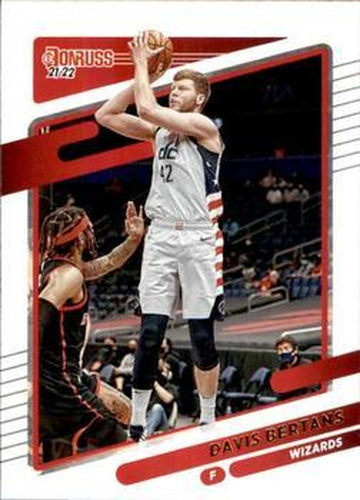 #3 Davis Bertans - Washington Wizards - 2021-22 Donruss Basketball