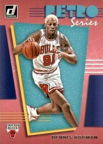 #3 Dennis Rodman - Chicago Bulls - 2019-20 Donruss - Retro Series Basketball