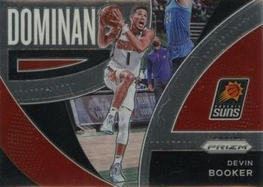 #3 Devin Booker - Phoenix Suns - 2021-22 Panini Prizm - Dominance Basketball