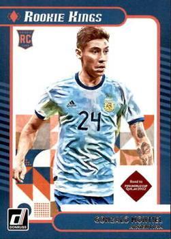 #3 Gonzalo Montiel - Argentina - 2021-22 Donruss Road to FIFA World Cup Qatar 2022 - Rookie Kings Soccer
