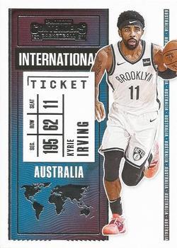 #3 Kyrie Irving - Brooklyn Nets - 2020-21 Panini Contenders - International Ticket Basketball