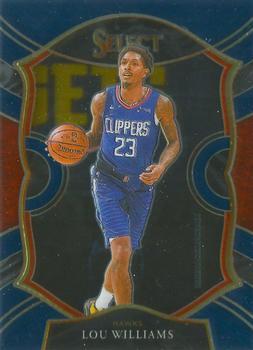 #3 Lou Williams - Atlanta Hawks - 2020-21 Panini Select - Blue Basketball