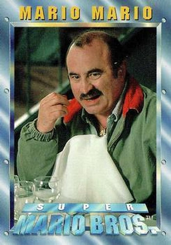 #3 Mario Mario - 1993 SkyBox Super Mario Bros.