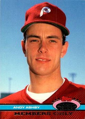 #NNO Andy Ashby - Philadelphia Phillies - 1991 Stadium Club Members Only