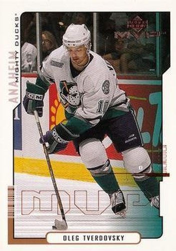 #3 Oleg Tverdovsky - Anaheim Mighty Ducks - 2000-01 Upper Deck MVP Hockey