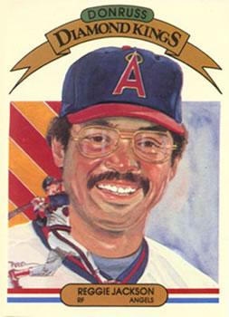 #3 Reggie Jackson - California Angels - 1983 Donruss Baseball