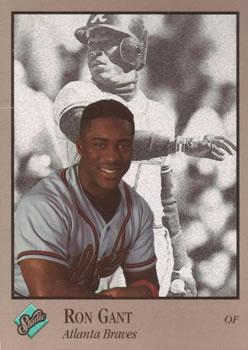 #3 Ron Gant - Atlanta Braves - 1992 Studio Baseball