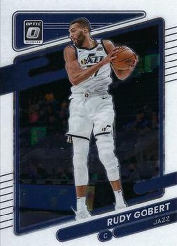 #3 Rudy Gobert - Utah Jazz - 2021-22 Donruss Optic Basketball